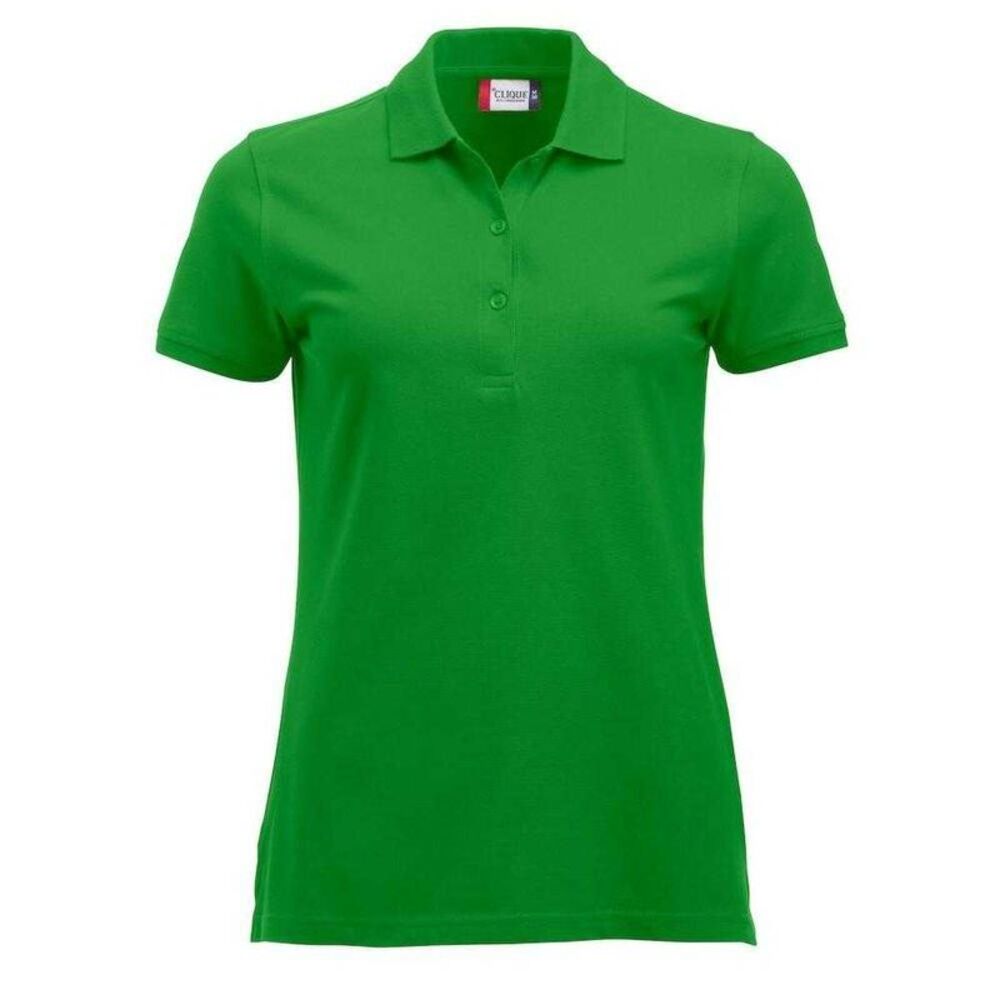 Clique Womens/Ladies Marion Polo Shirt / Apple Green